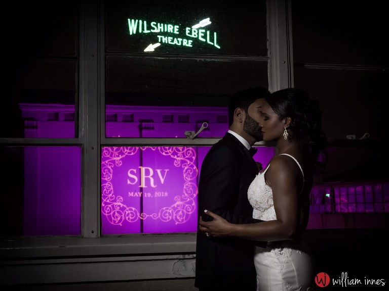 Kissing by sign at Ebell